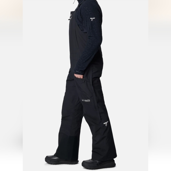 Columbia Men's Highland Summit II Bib Ski Pant Black Mens Sz S Or Women's M - Picture 3 of 17